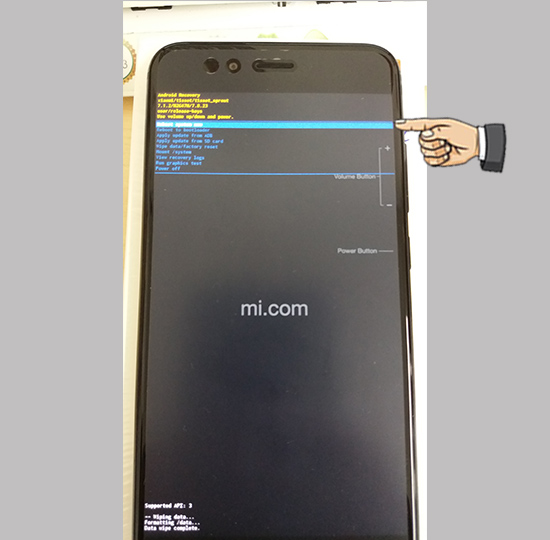 Bước 5: Reboot system now.